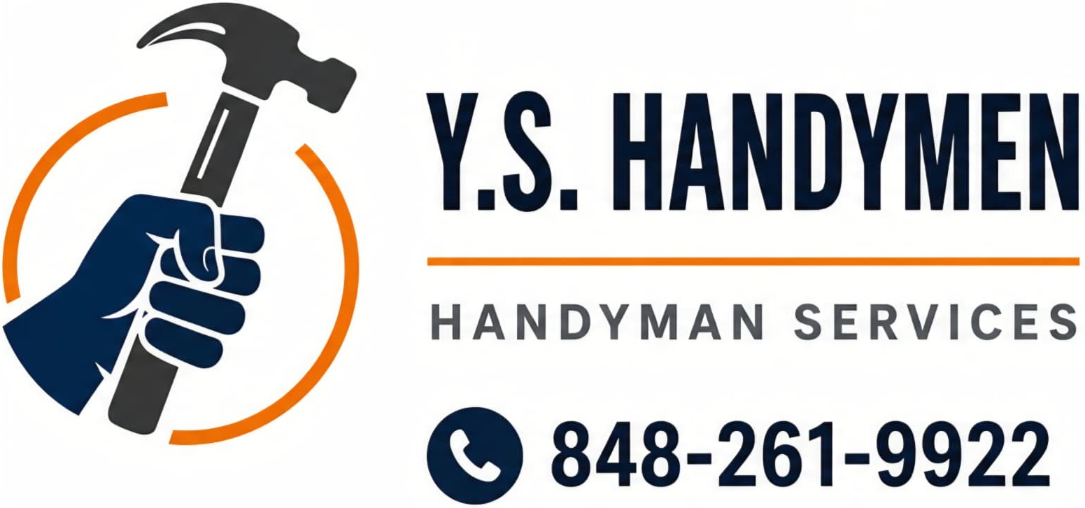 Y.S. Handymen logo — a hand gripping a hammer